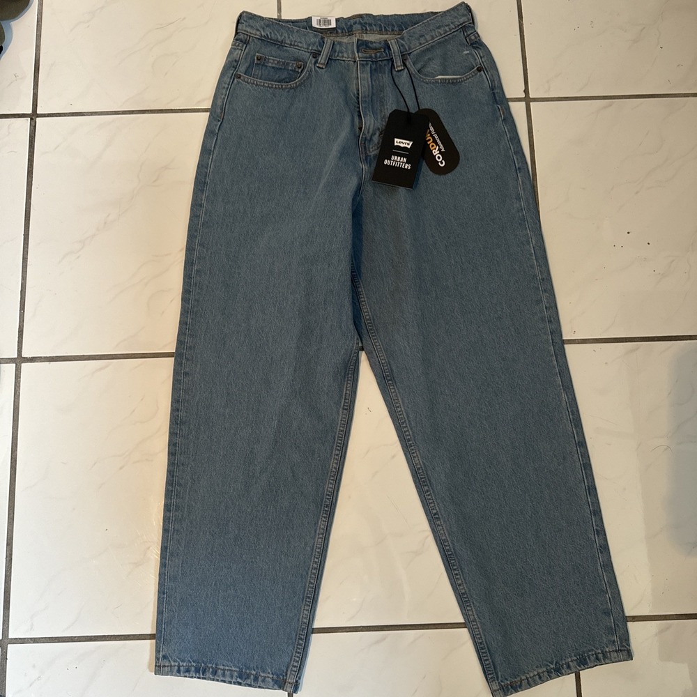 Levi's Premium SKATE Super Baggy Jeans Men's 29 x 30 Blue Big E Streetwear NWT